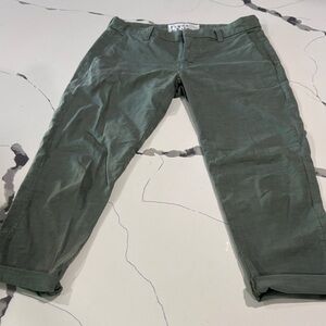 Frank & Eileen Sage Green Capris